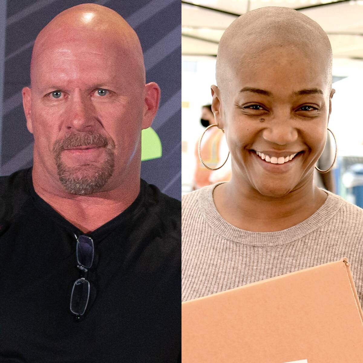 That Time Tiffany Haddish and Steve Austin Bonded Over Bald Heads, Boats & More