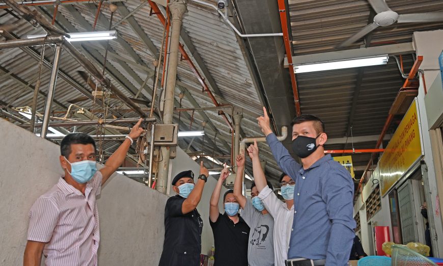 CCTVs installed at Jelutong Market to curb petty crimes