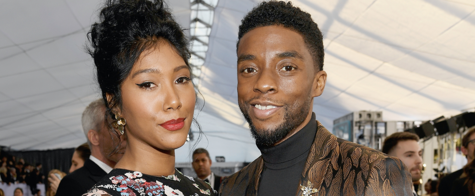Chadwick Boseman’s Wife Gave An Emotional Speech About Her Late Husband: ‘Keep Shining Your Light On Us’