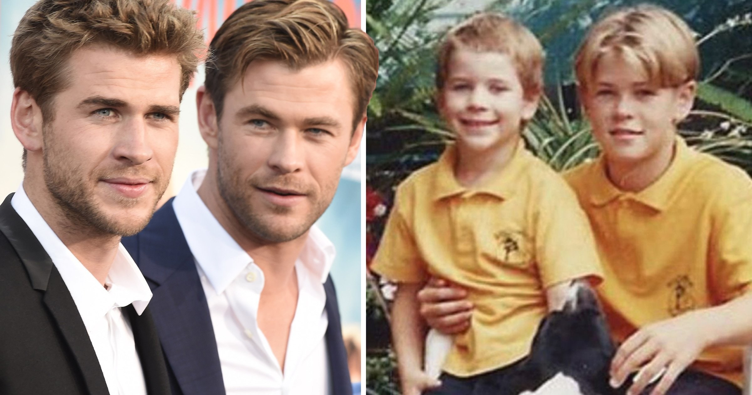 Chris Hemsworth proves he and brother are Liam are basically the same person in adorable birthday throwback