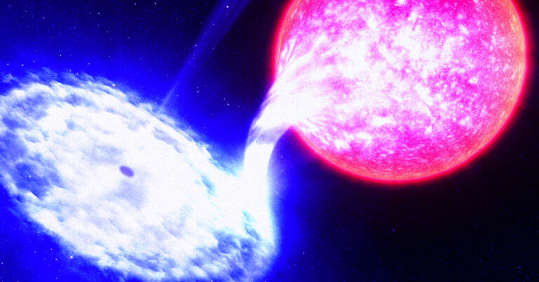 A Black Hole Bites a Chunk Out of This Star Every 114 Days