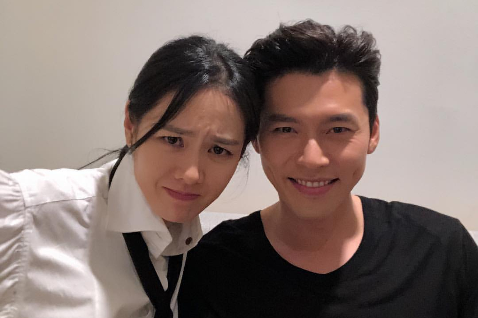 South Korean actress Son Ye-jin receives birthday cake showing scene from Crash Landing On You
