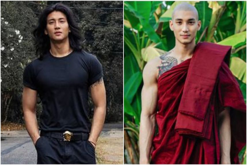 Myanmar actor Paing Takhon shaves head for monk stint, goes viral on Internet