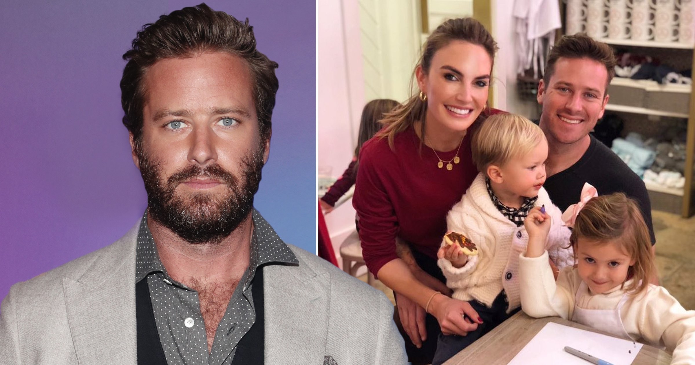 Who is Armie Hammer’s ex-wife and do they have any children?