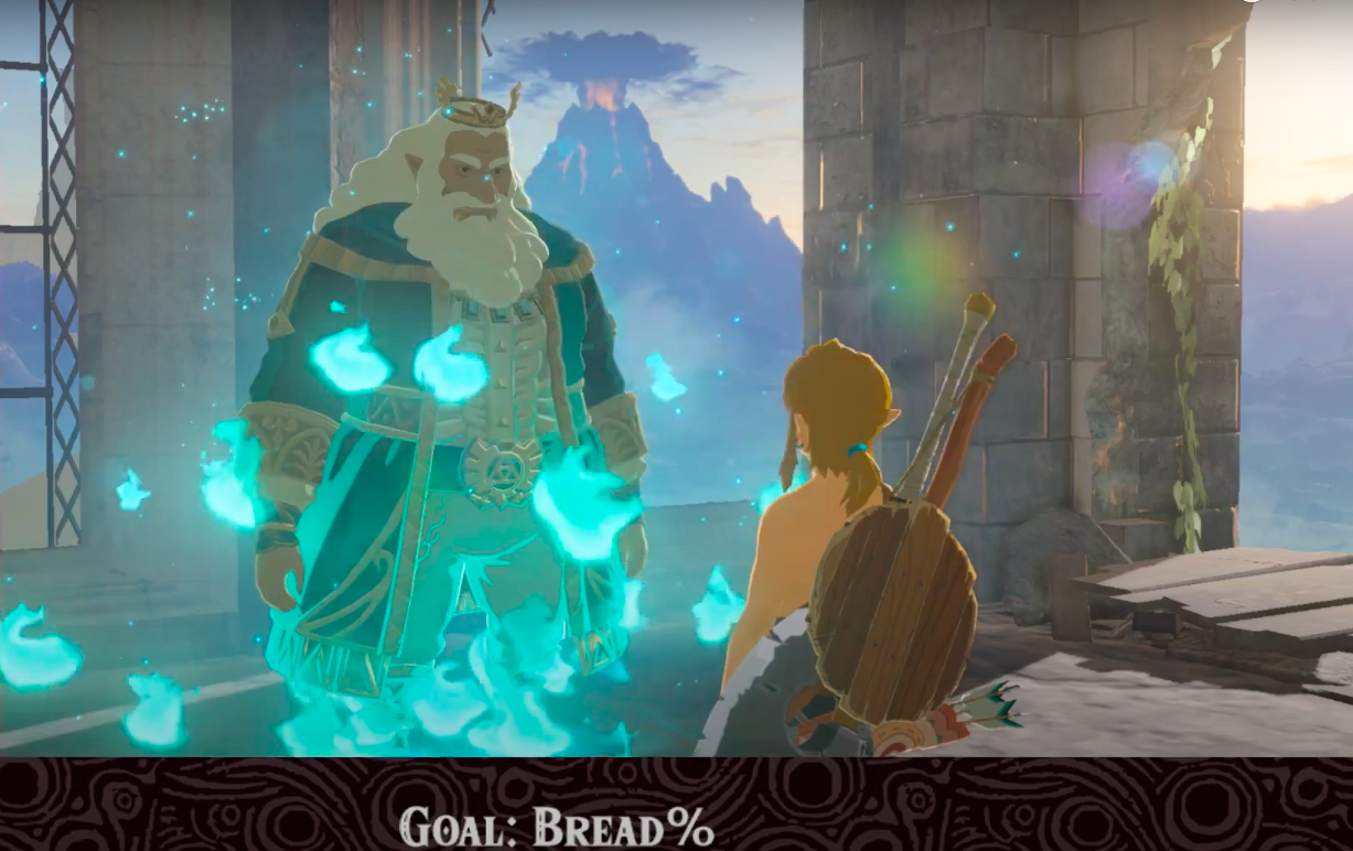 Breath of the Wild players are racing to bake bread