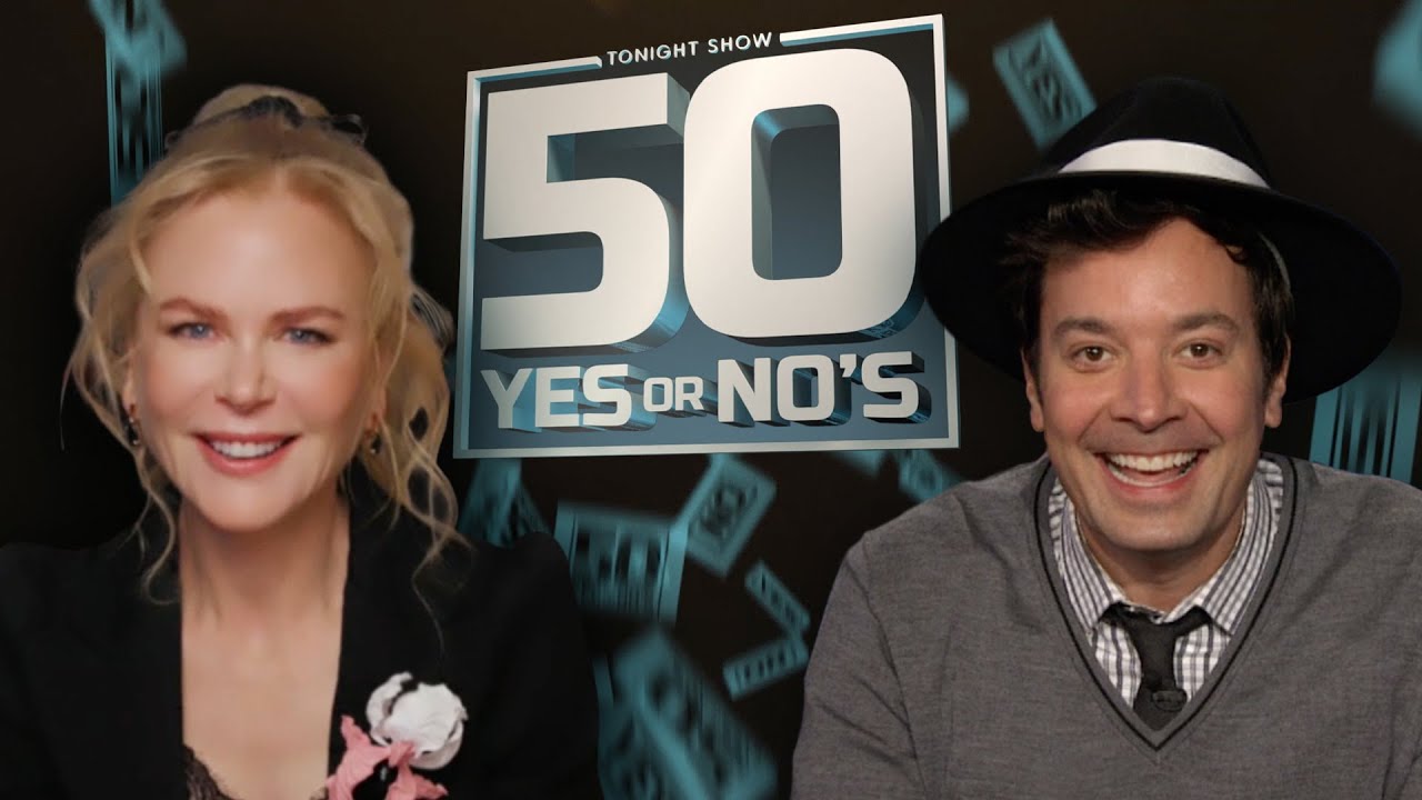 Nicole Kidman Answers 50 Rapid-Fire Personal Questions