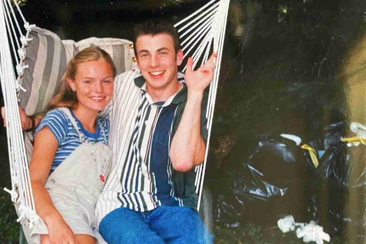 Actress Kate Bosworth posts adorable throwback photos of her and Chris Evans in his first movie
