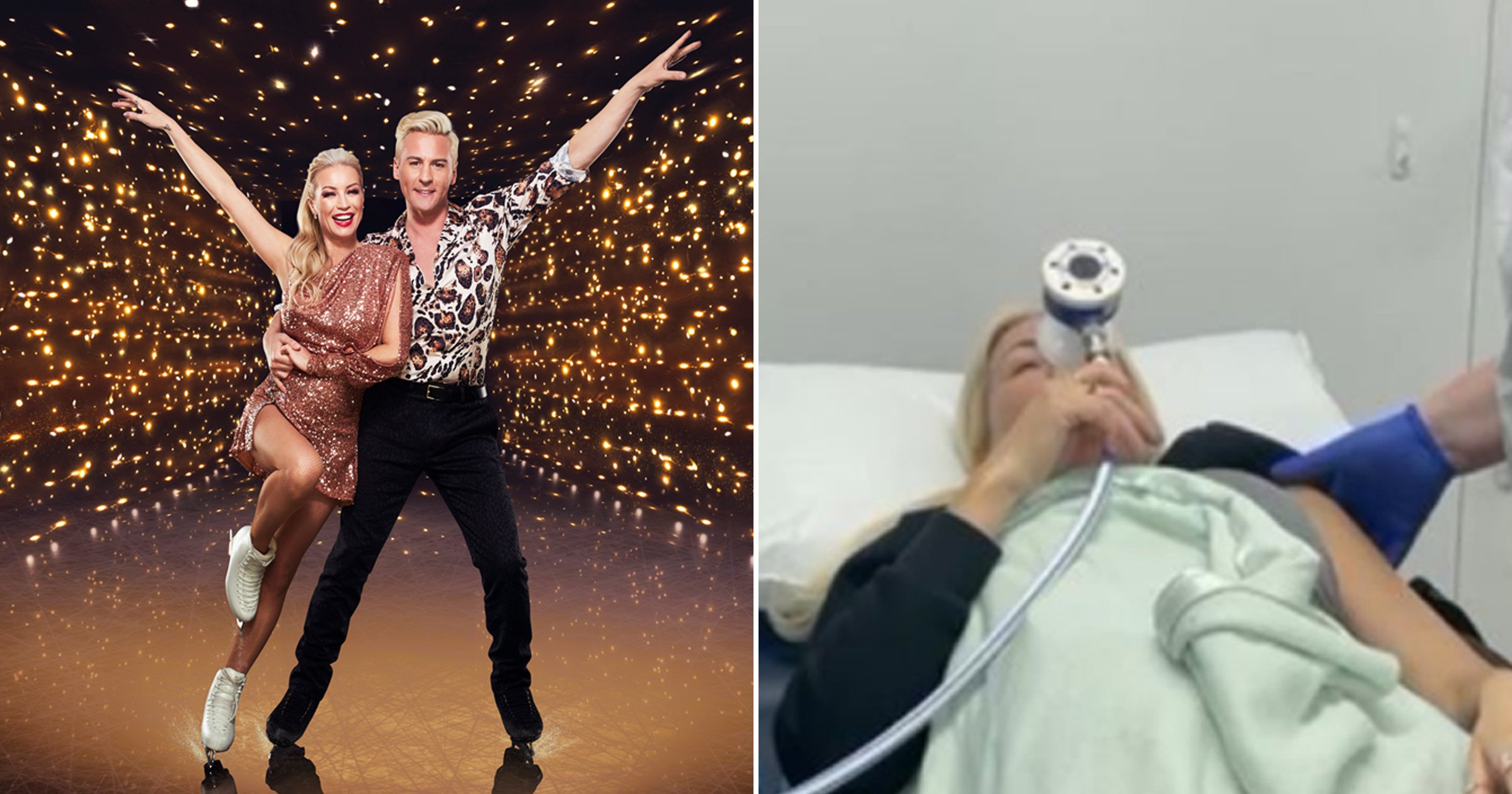 Dancing on Ice 2021: Pro Matt Evers pays tribute to partner Denise Van Outen amid hospital scare