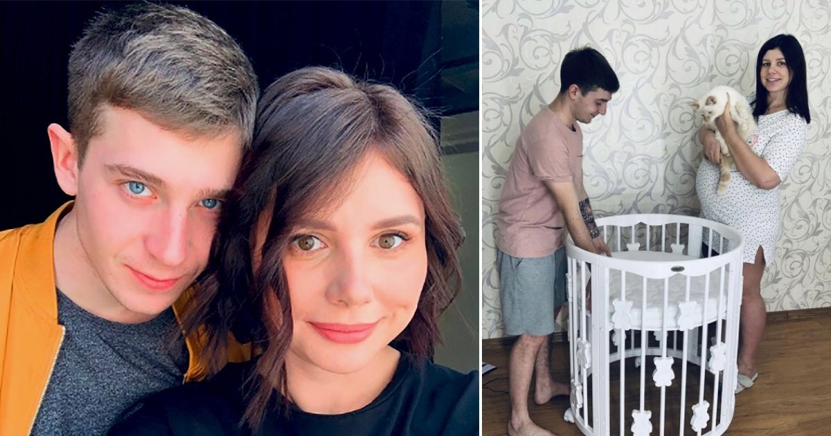 Influencer, 35, has baby with former step-son, 21