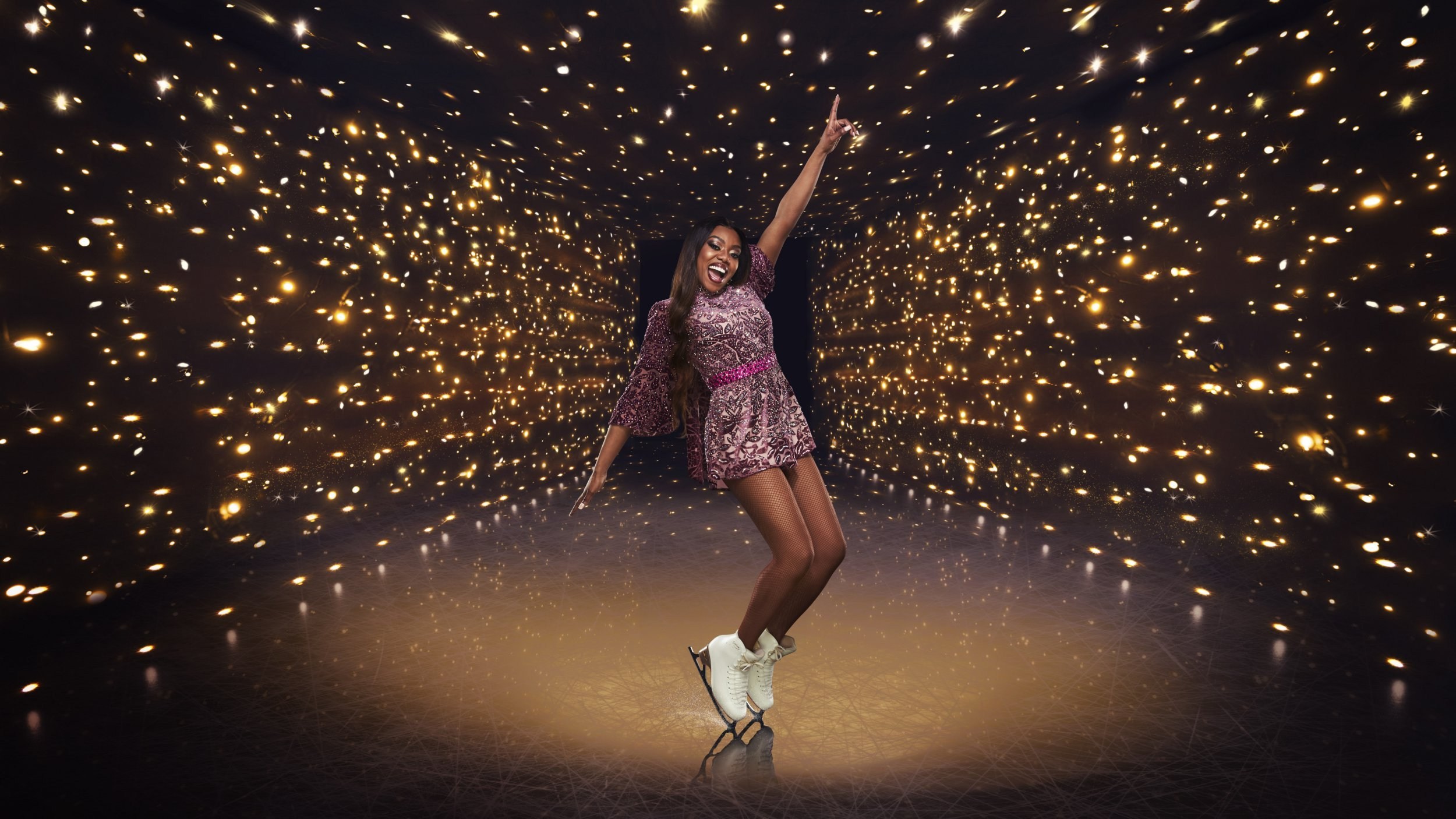 Who is Dancing On Ice star Lady Leshurr and what songs does she perform?