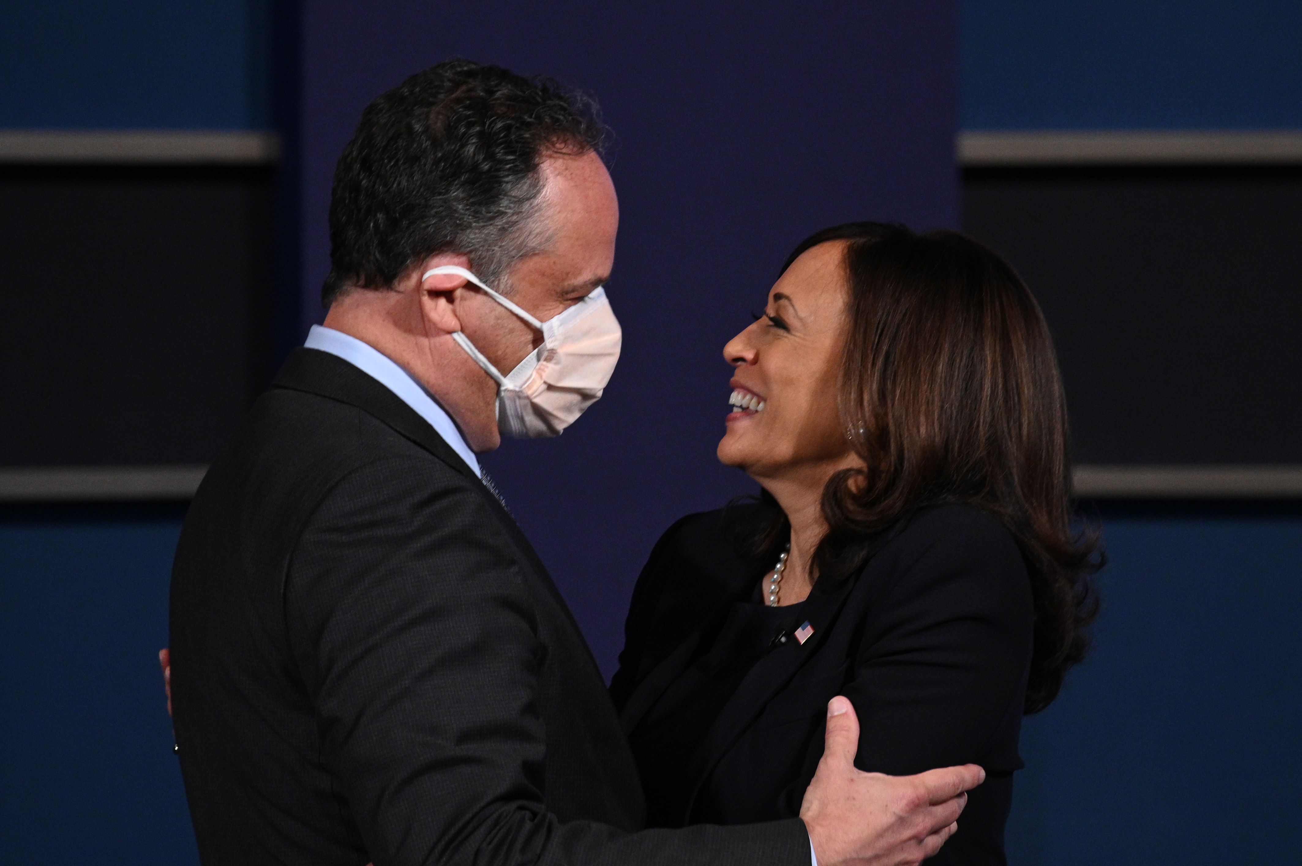 Watch Doug Emhoff's Reaction When He Learns That Kamala Harris Googled Him Before They Met