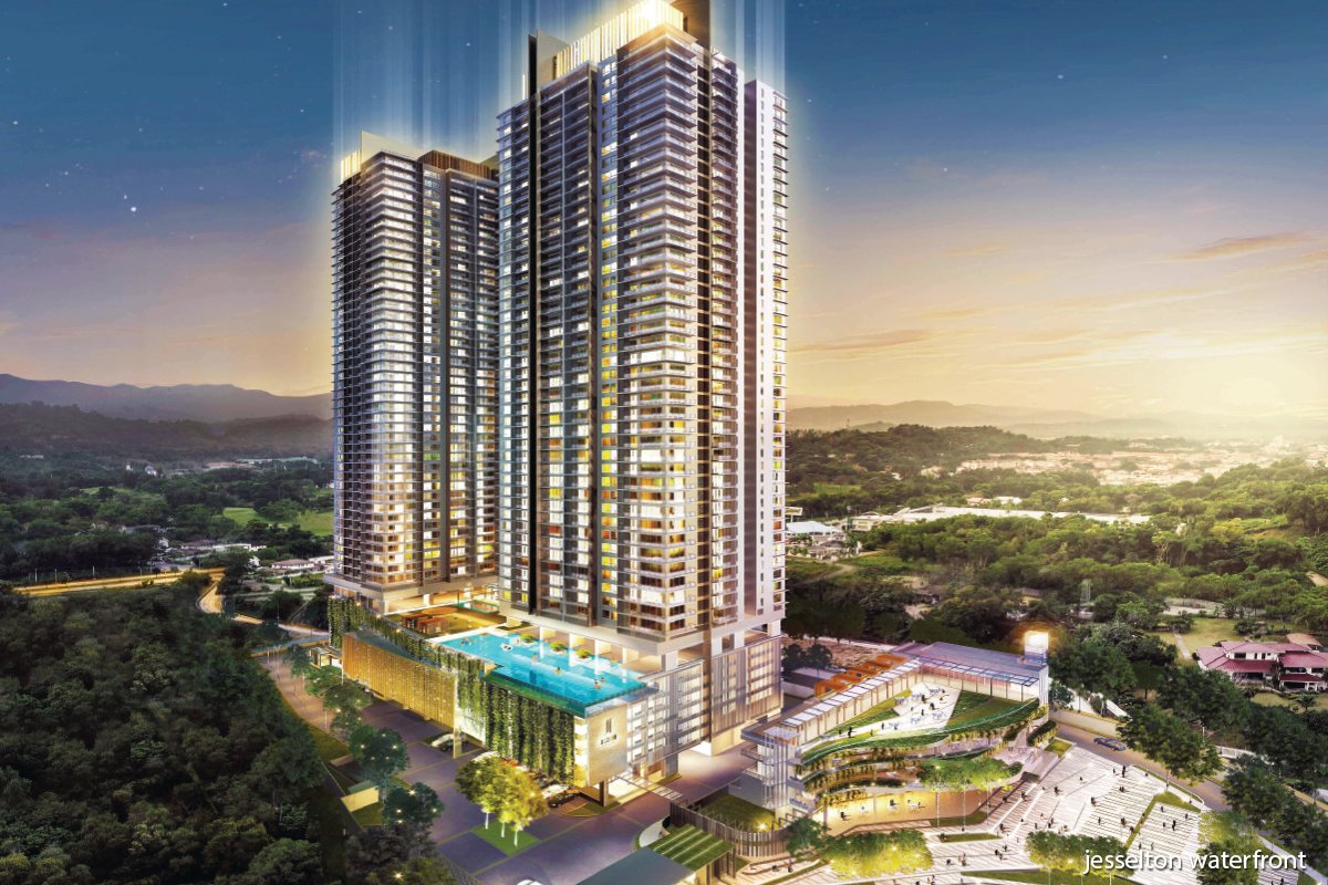 Jesselton Twin Towers in Kota Kinabalu 55% sold