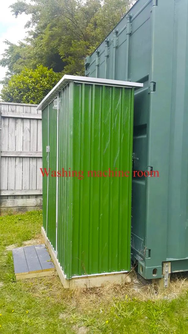 'Audacious' landlord rents out shipping container in their back garden for £200 a week