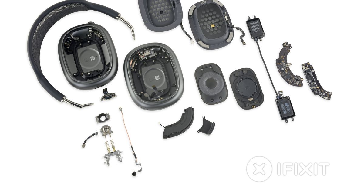 AirPods Max teardown makes Sony and Bose headphones look ‘like toys’