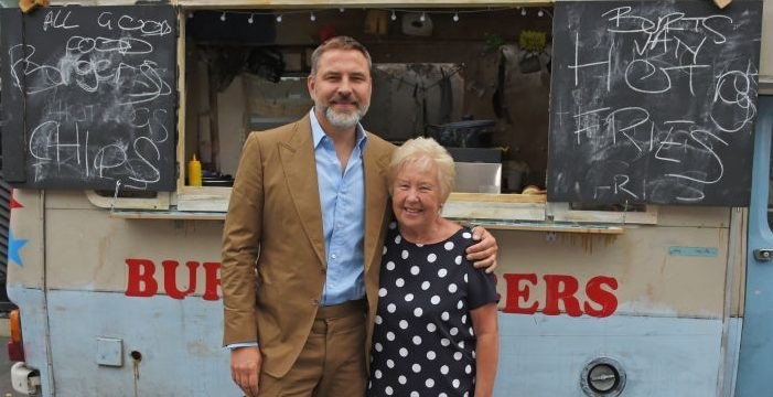 David Walliams thanks NHS as mum Kathleen, 77, gets Covid vaccine: ‘I could hear the joy in her voice’