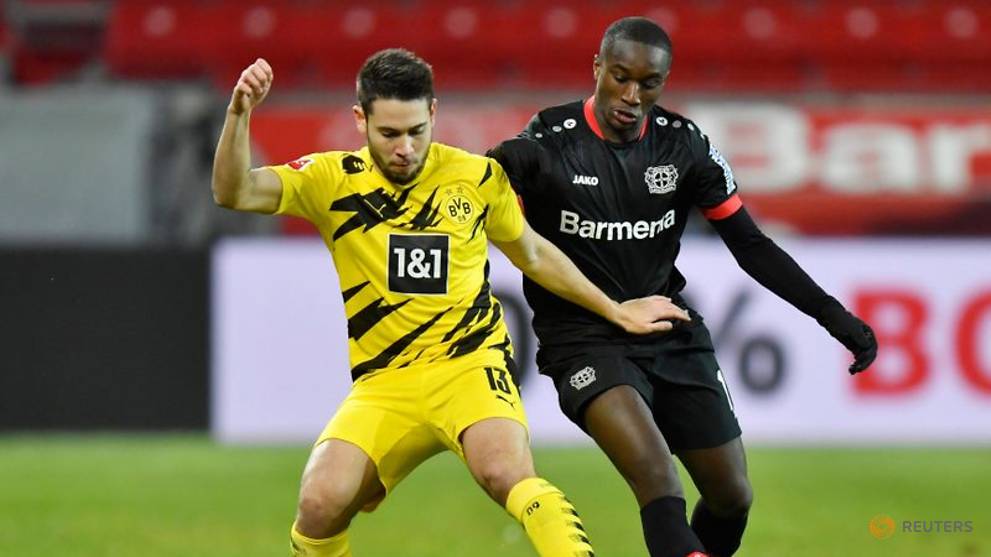 Football: Leverkusen's Diaby terrorises Dortmund in 2-1 win