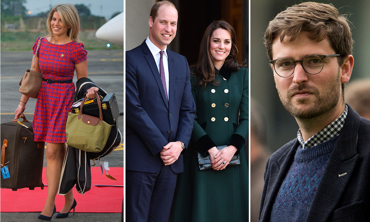 Prince William and Kate Middleton's royal entourage revealed