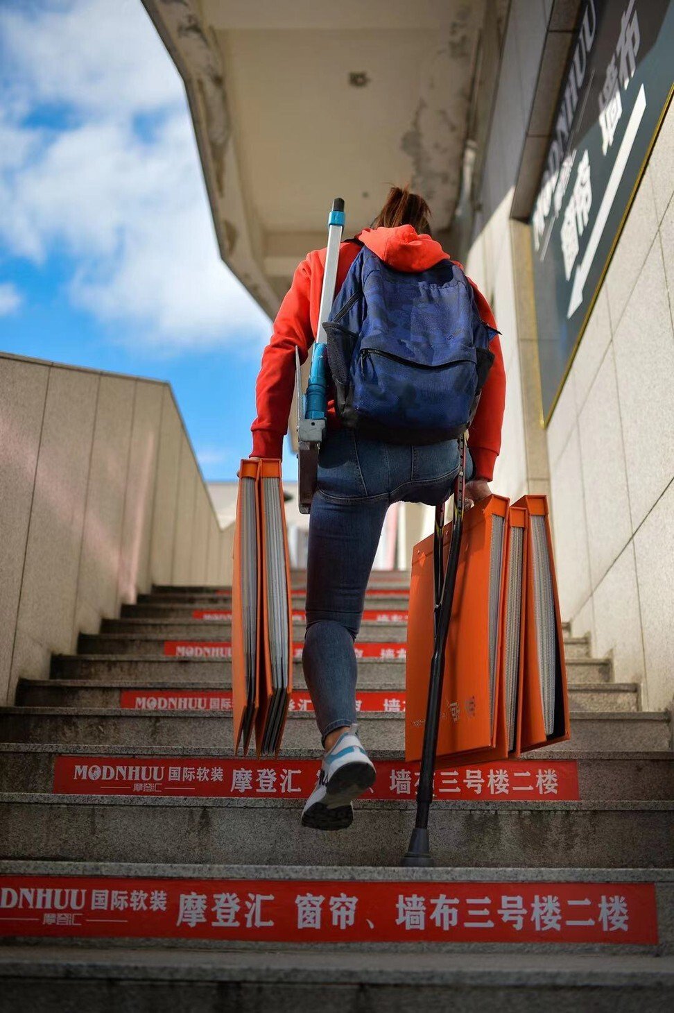 Bodybuilder with one leg sets up disability centre to help and inspire China’s 85 million disabled people