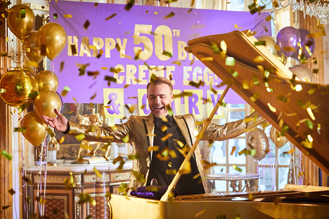 Gary Barlow treated to heartwarming tribute by daughter Daisy on 50th birthday