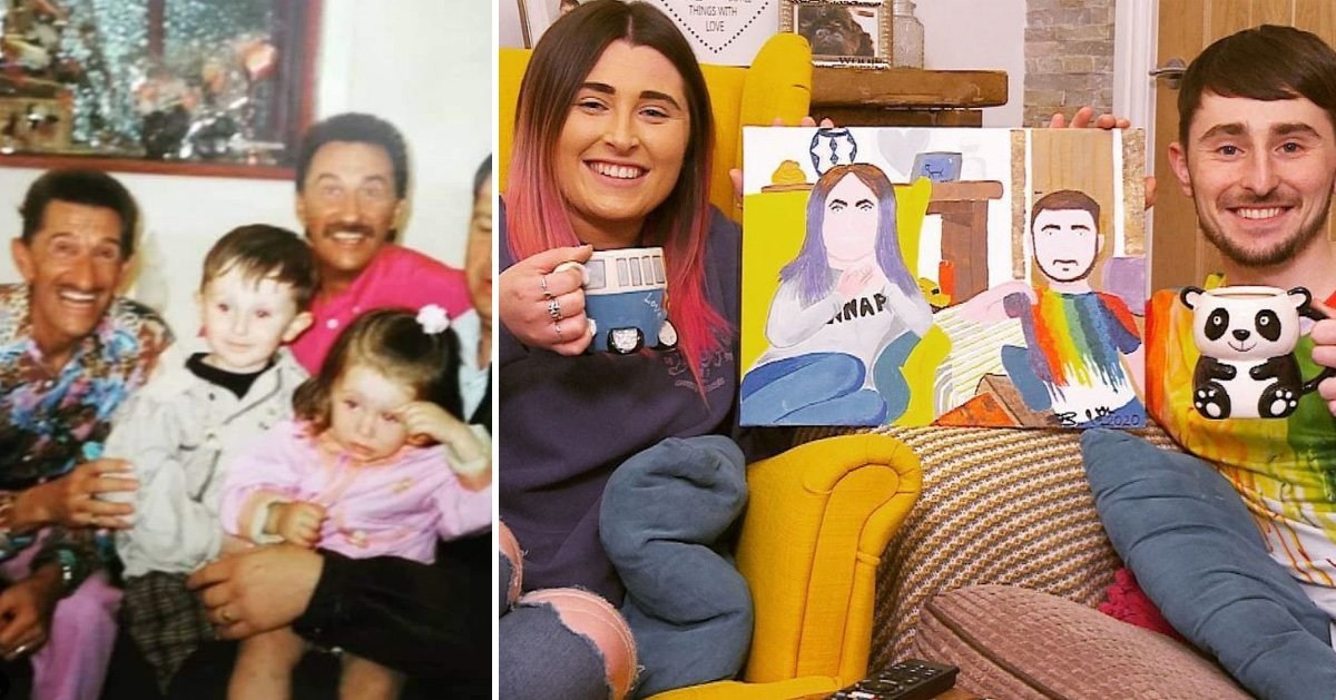 Gogglebox stars Sophie and Pete Sandiford seen in cute throwback photo with famous family relatives