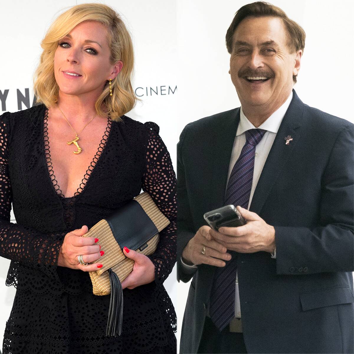 Jane Krakowski Responds to Rumored Romance With My Pillow's Mike Lindell With Some Rumors of Her Own