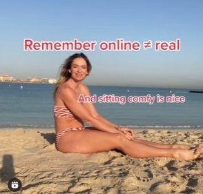 Model reveals secret to influencer bikini photos