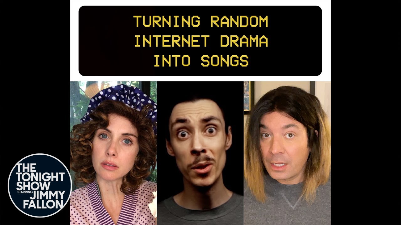 Turning Random Internet Drama into Songs Part 4 with Lubalin and Alison Brie