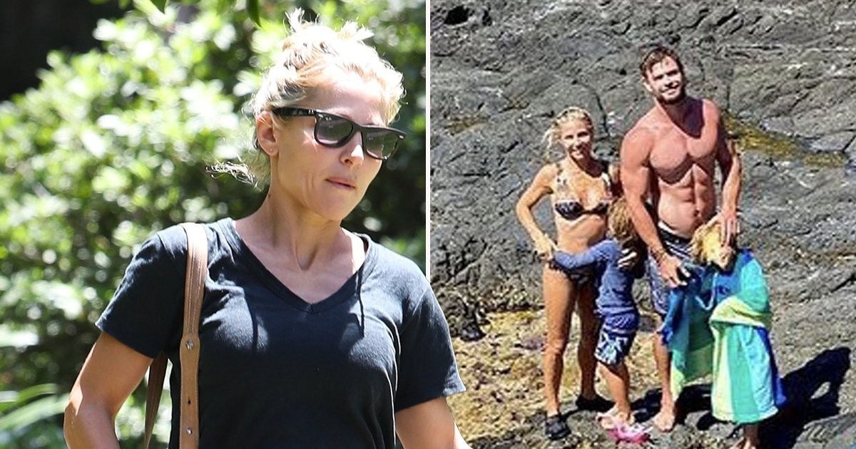 Elsa Pataky heads out for Sydney stroll as Chris Hemsworth starts work on Thor 4 after dreamy family trip