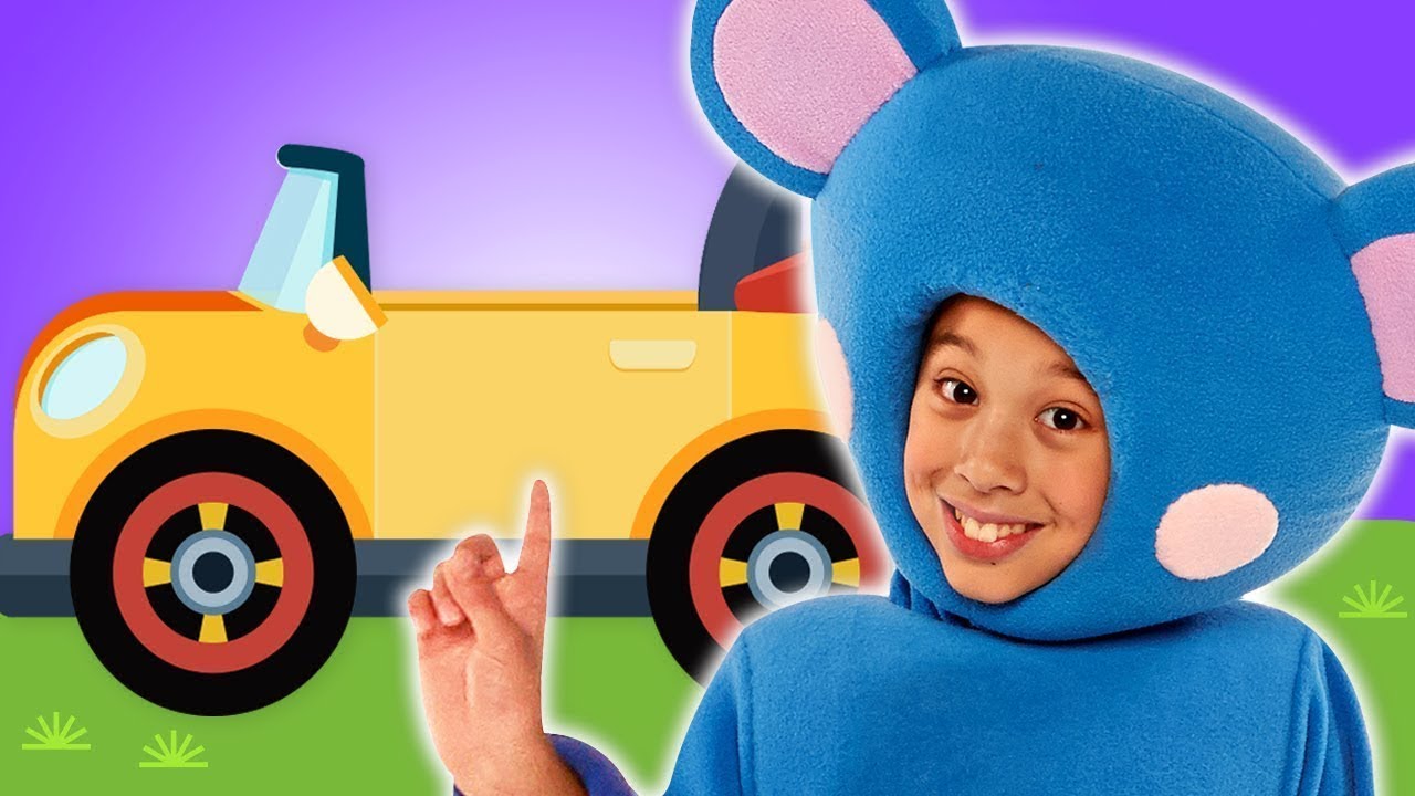 Driving in My Car with Eep the Mouse + More | Mother Goose Club Nursery Rhymes LIVE