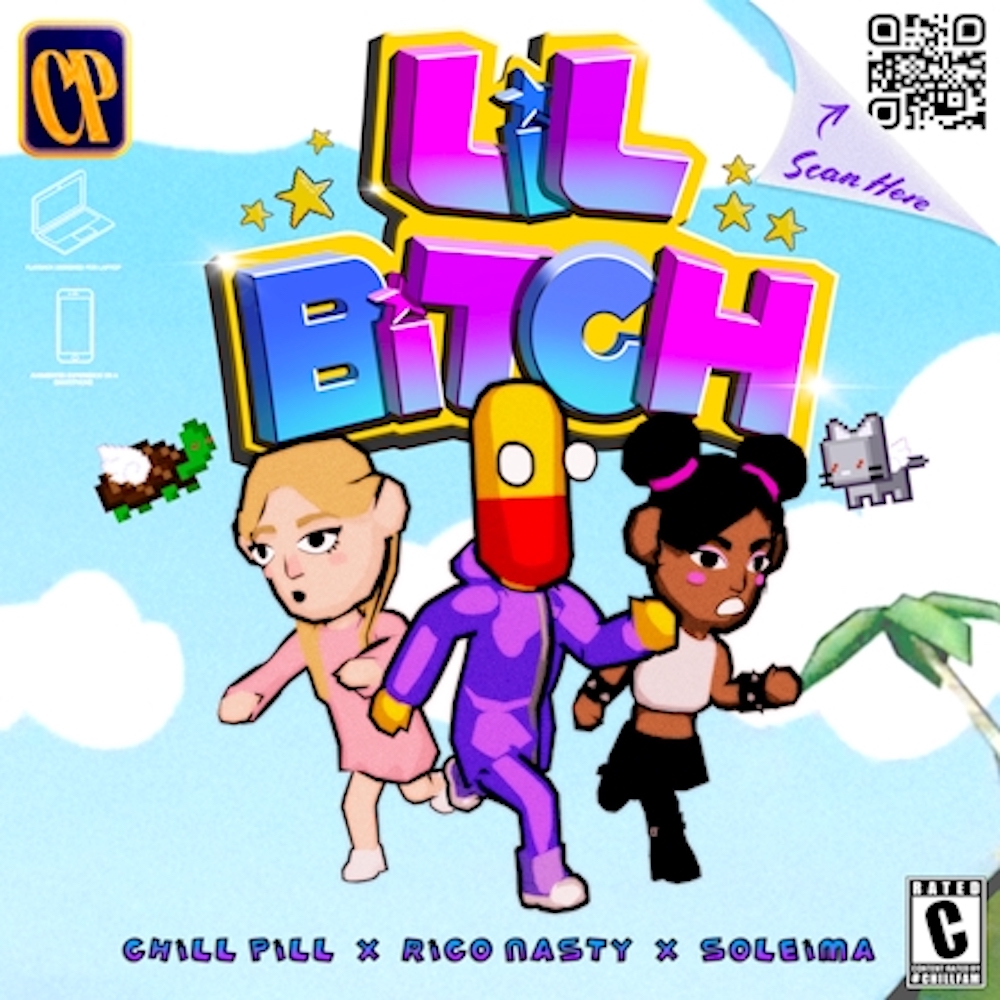 Chillpill Taps Rico Nasty and Soleima for Song and Music Video Game "Lil B*tch"