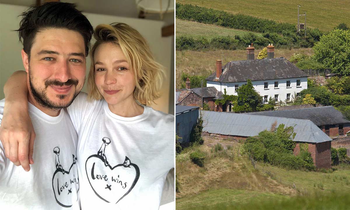 Carey Mulligan's farmhouse with Marcus Mumford is mammoth – see inside