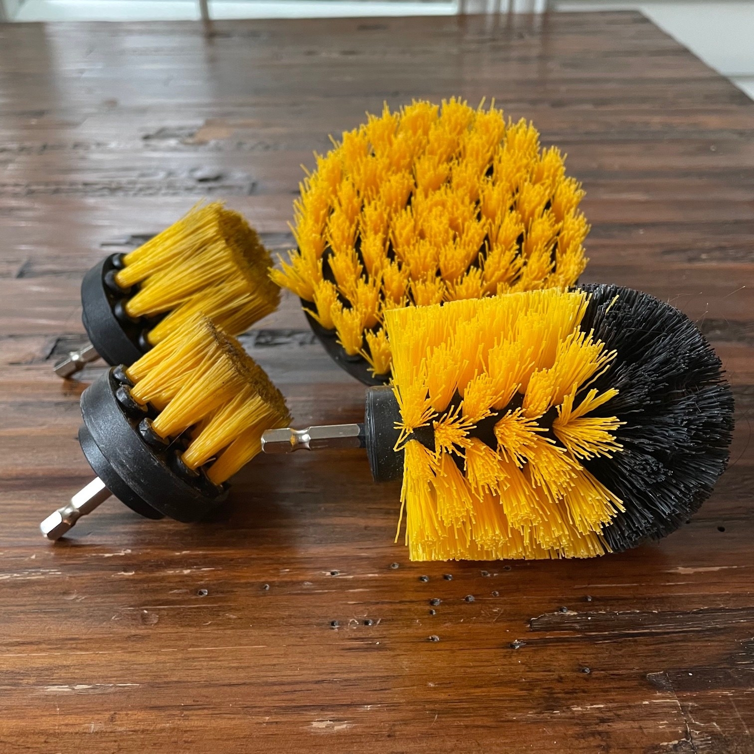 This Genius Cleaning Brush Set For Your Drill Would Put Monica Gellar To Shame