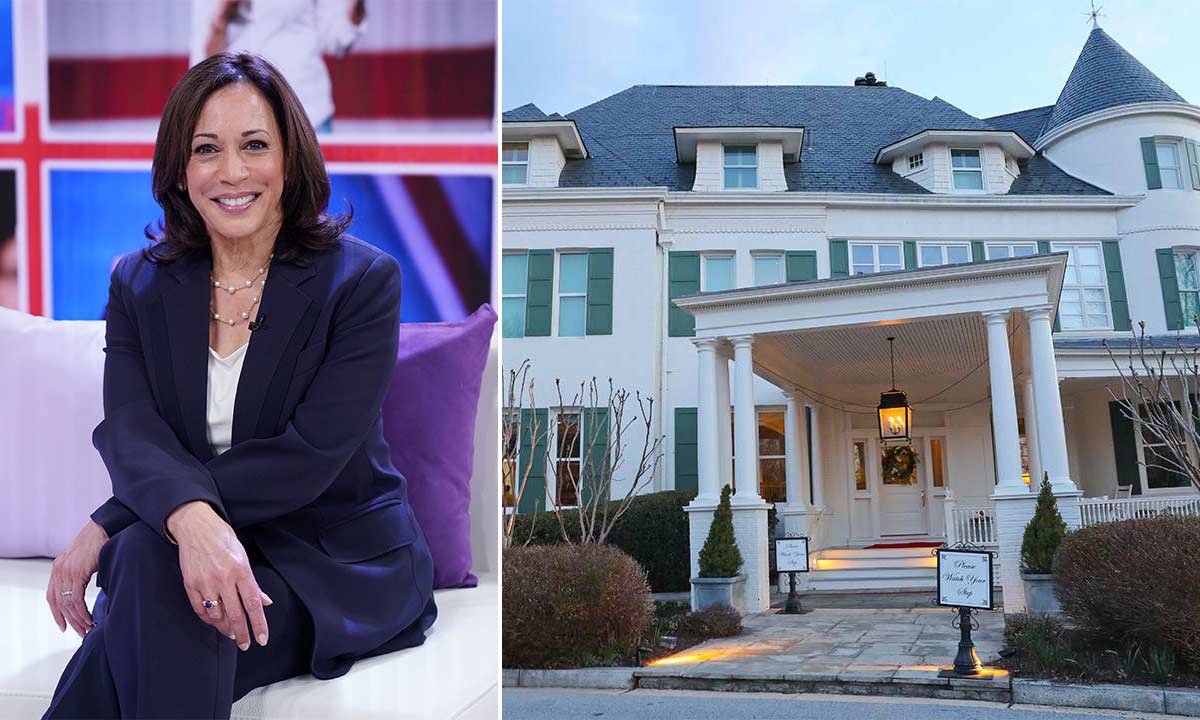 Kamala Harris' new home was inspired by the royal family – see inside