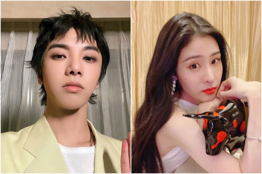 Chinese singers Hua Chenyu and Zhang Bichen admit to having a child