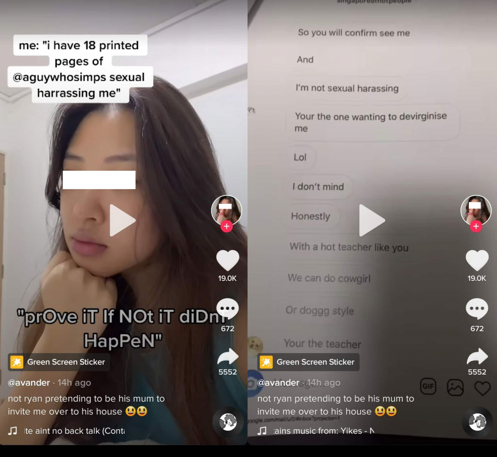 Bui bui boy harass xmm on tiktok. Ask her to dev*rginize him like a bad teacher