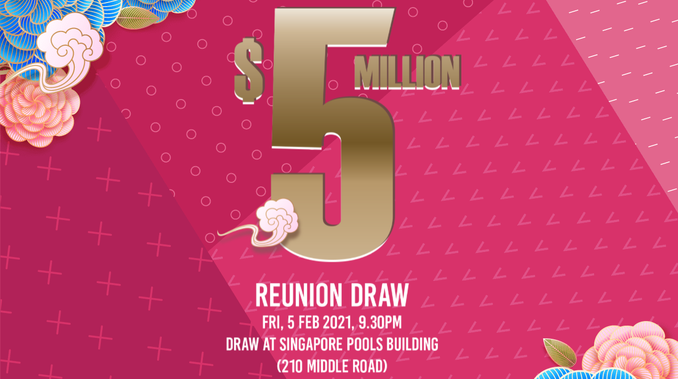 TOTO packs for $5 Million Reunion Draw to be sold soon! Are you ready?