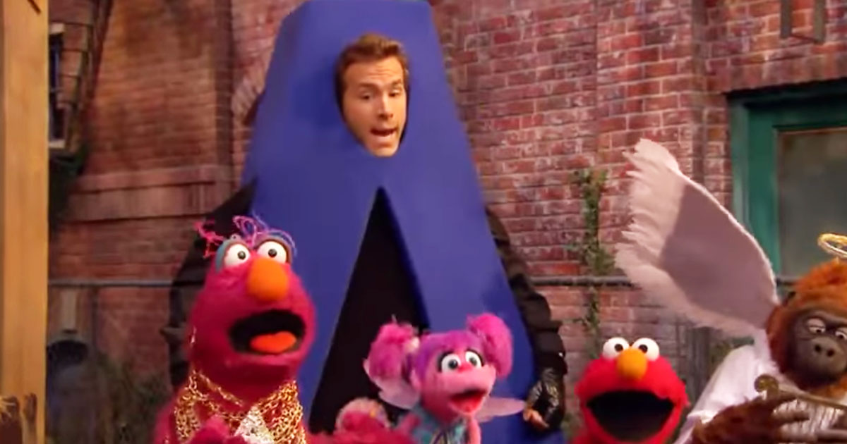 Ryan Reynolds Makes Hilarious NSFW Joke About His ‘Sesame Street’ Costume