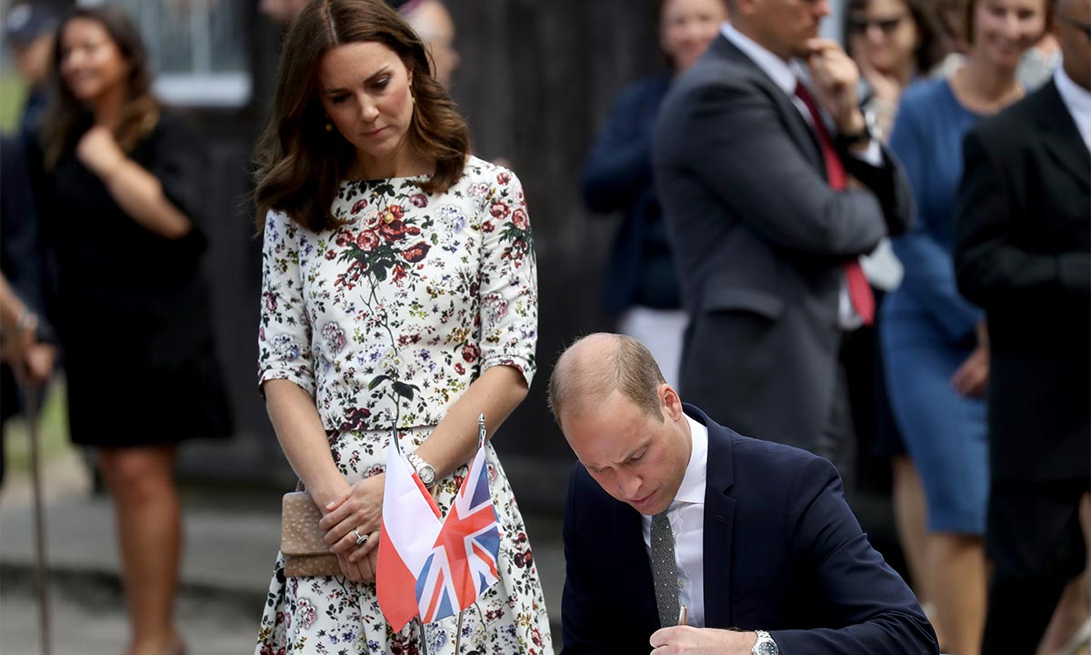 Prince William and Kate Middleton share poignant photos to mark Holocaust Memorial Day