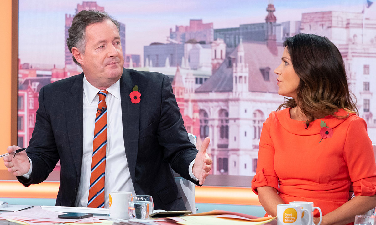 Piers Morgan raises eyebrows with apology to Elizabeth Hurley live on GMB