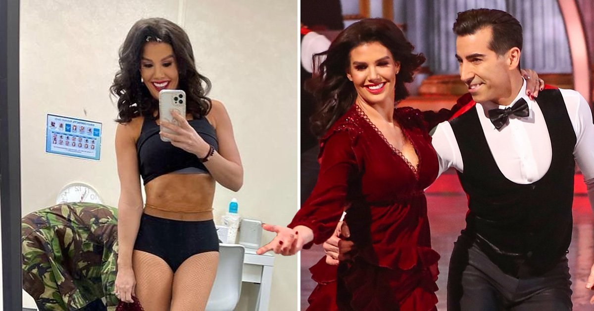 Dancing On Ice 2021: Rebekah Vardy shows off amazing abs as a result of ‘tough’ skating training