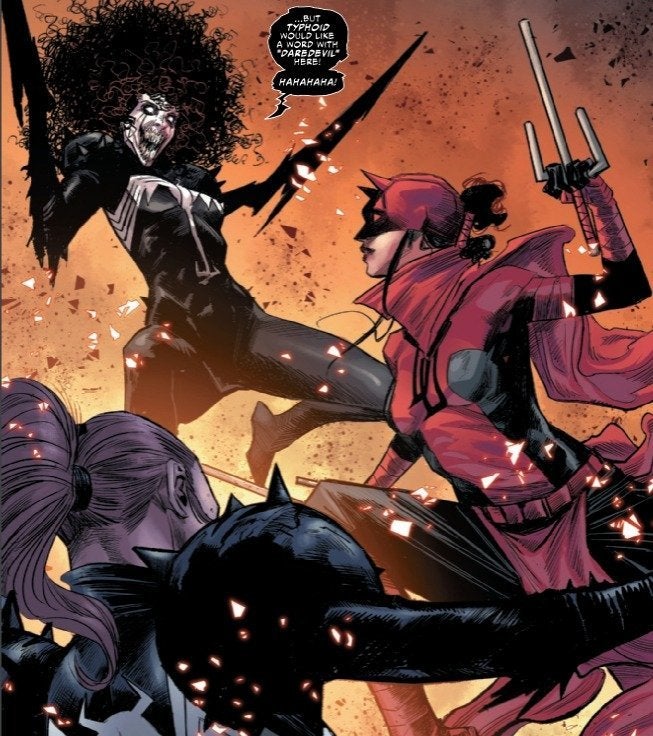 King in Black: One of Daredevil's Biggest Enemies Gets a Symbiote