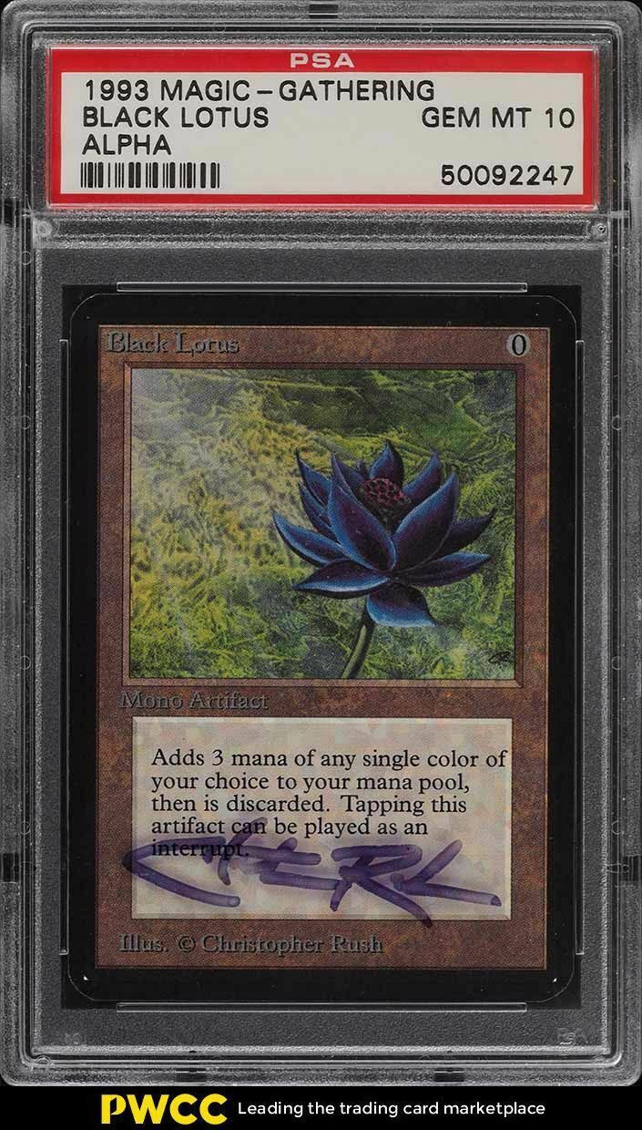 Magic: The Gathering Black Lotus card sells for $511,100 at auction