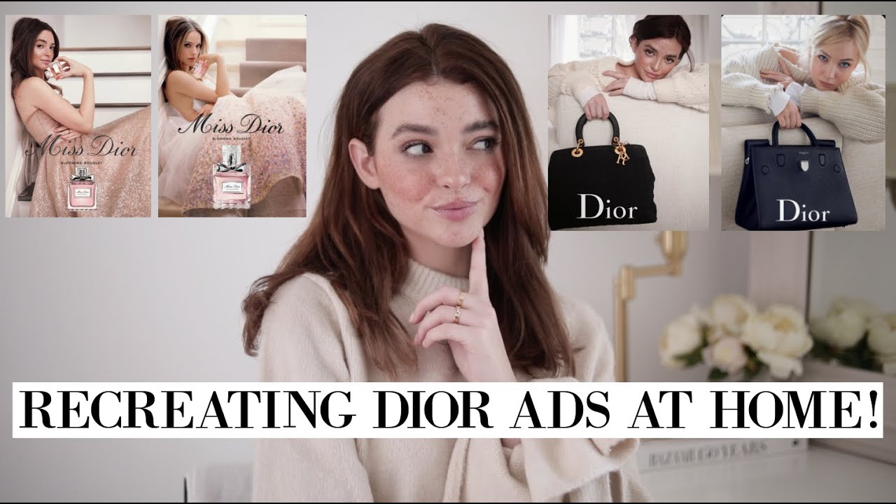 Recreating Dior Ads! - Kelsey Simone