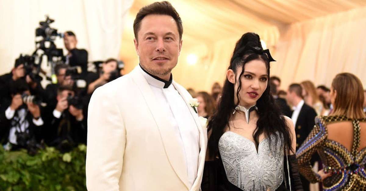Elon Musk And Grimes Reveal Their Baby's Viking Haircut
