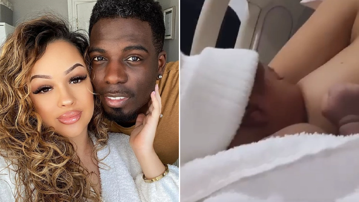 Love Island’s Marcel Somerville welcomes first child with fiancée Rebecca Vieira
