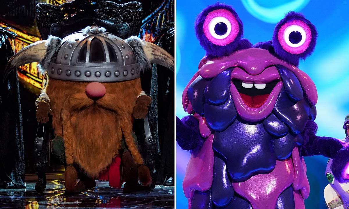 The Masked Singer: Viking and Blob's identities revealed in dramatic double elimination - find out here