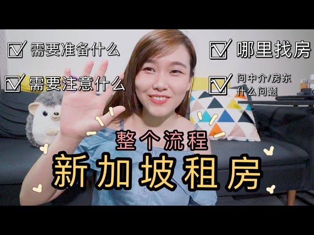 【我在新加坡工作】新加坡租房流程 ｜整套HDB