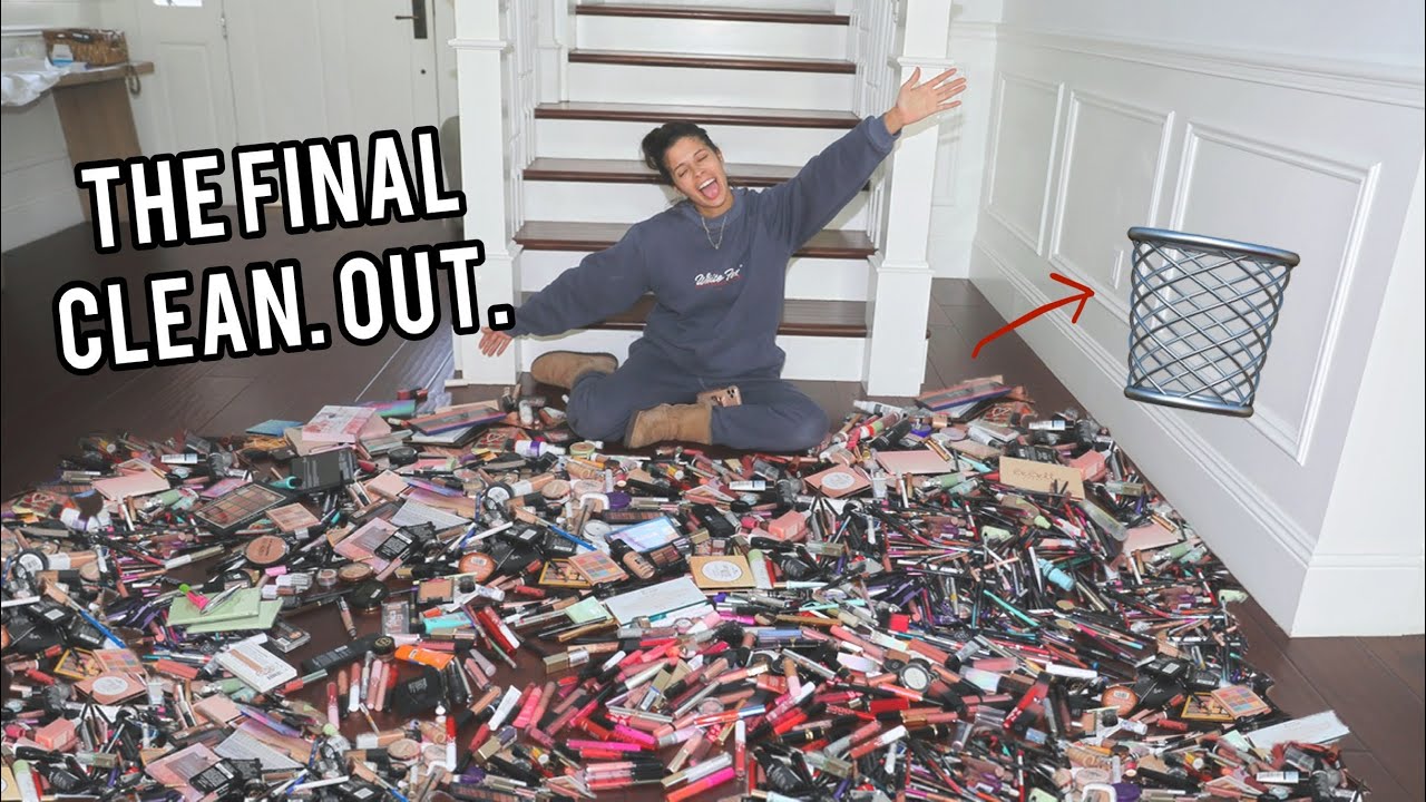 GETTING RID OF ALL OF MY MAKEUP COLLECTION | PART 3 + therapy sesh!