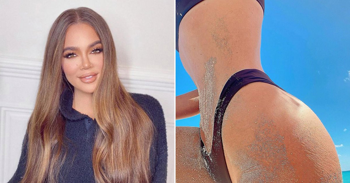 Khloe Kardashian praised by fans for showing her stretch marks in unedited photo: ‘I love my stripes’
