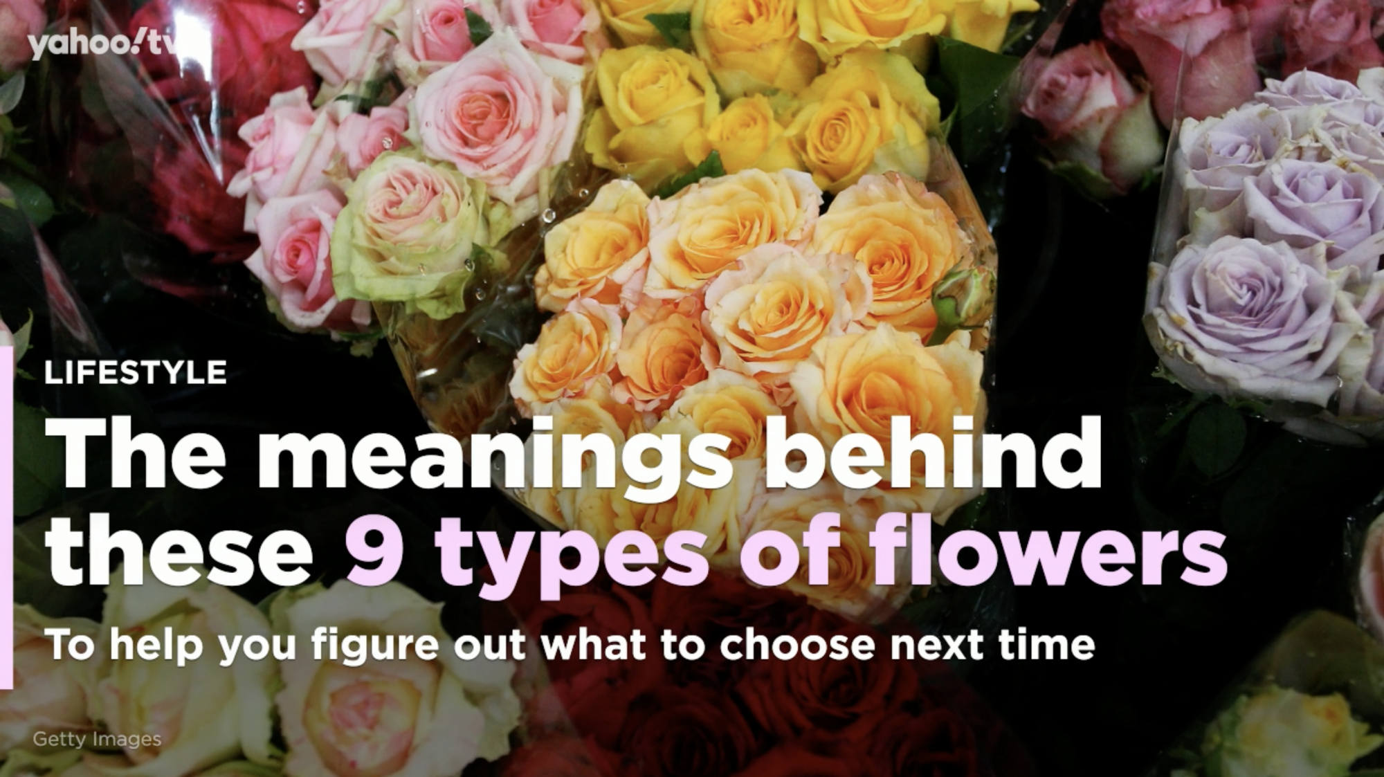 The meanings behind these 9 types of flowers